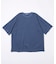 ピグメント加工 ピンボーダー リラックスフィットTシャツ
