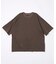 ピグメント加工 ピンボーダー リラックスフィットTシャツ