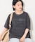 ワントーン ロゴTシャツ