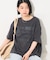 ワントーン ロゴTシャツ