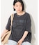 ワントーン ロゴTシャツ