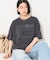 ワントーン ロゴTシャツ