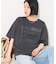 ワントーン ロゴTシャツ