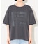 ワントーン ロゴTシャツ