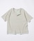 ワッフル フェイクレイヤード ヘンリーネック Tシャツ