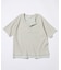 ワッフル フェイクレイヤード ヘンリーネック Tシャツ