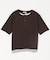 ワッフル フェイクレイヤード ヘンリーネック Tシャツ