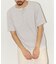 ワッフル フェイクレイヤード ヘンリーネック Tシャツ
