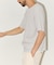 ワッフル フェイクレイヤード ヘンリーネック Tシャツ