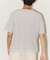 ワッフル フェイクレイヤード ヘンリーネック Tシャツ