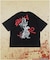 刃牙 「地上最強の親子喧嘩」 プリント クルーネック Tシャツ