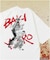 刃牙 「地上最強の親子喧嘩」 プリント クルーネック Tシャツ