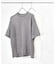 シアーニット＆コットンTシャツ レイヤードセット