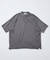 シアーニット ポロシャツ＆コットンTシャツ レイヤードセット