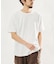 シアーニット ポロシャツ＆コットンTシャツ レイヤードセット