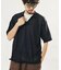 シアーニット ポロシャツ＆コットンTシャツ レイヤードセット