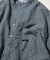 Indigo Madras Check Pullover Stand Collar Shirt