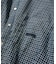 Indigo Madras Check Pullover Stand Collar Shirt