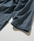 Indigo Madras Check Pullover Stand Collar Shirt