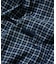 Indigo Madras Check Cropped Easy Pant