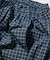 Indigo Madras Check Cropped Easy Pant