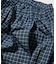 Indigo Madras Check Cropped Easy Pant