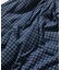 Indigo Madras Check Cropped Easy Pant
