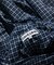 Indigo Madras Check Cropped Easy Pant