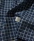 Indigo Madras Check Cropped Easy Pant