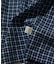Indigo Madras Check Cropped Easy Pant