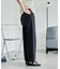 ベルト付き タックパンツ