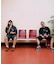 大世界×SAUVENIR×FREAK'S STORE 別注 オールナイトサウナ KANNAIGI ナップサック付き 裏毛セットアップ