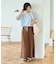 ワイド ドロスト ボーダーTシャツ