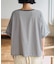 ワイド ドロスト ボーダーTシャツ