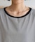 ワイド ドロスト ボーダーTシャツ