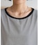 ワイド ドロスト ボーダーTシャツ
