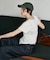 別注 Light Panel Rib Crew Tee