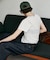 別注 Light Panel Rib Crew Tee