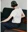 別注 Light Panel Rib Crew Tee