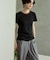 別注 Light Panel Rib Crew Tee