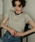 別注 Light Panel Rib Crew Tee