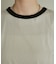 別注 Light Panel Rib Crew Tee
