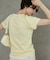 別注 Light Panel Rib Crew Tee