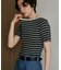 別注 Panel Rib Half Sleeve Tee