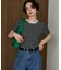 別注 Panel Rib Half Sleeve Tee