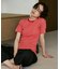 別注 Panel Rib Half Sleeve Tee