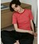 別注 Panel Rib Half Sleeve Tee