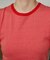別注 Panel Rib Half Sleeve Tee