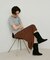 別注 Panel Rib Half Sleeve Tee
