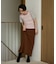 別注 Panel Rib Half Sleeve Tee